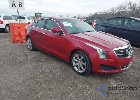 2013 Cadillac Ats Luxury из США, поврежденный, VIN 1G6AB5R37D0107211